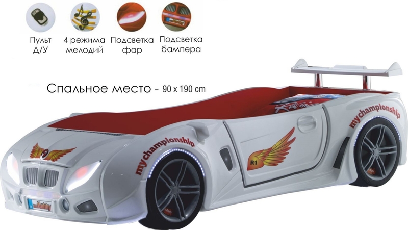 Кровать машина БМВ машинка Турецкая кровать машина + Подарок - <ro>Изображение</ro><ru>Изображение</ru> #3, <ru>Объявление</ru> #1722301