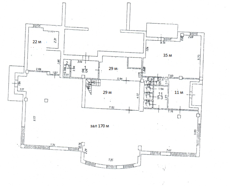 Аренда Одесса офис 700 м свободная планир + кабинеты, вид на море, 7 эт, лифт - <ro>Изображение</ro><ru>Изображение</ru> #3, <ru>Объявление</ru> #1725956