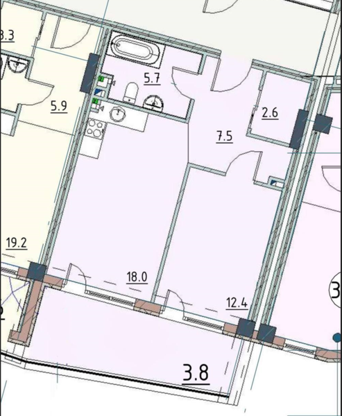 Продам квартиру в Аркадии с ремонтом - <ro>Изображение</ro><ru>Изображение</ru> #5, <ru>Объявление</ru> #1727579