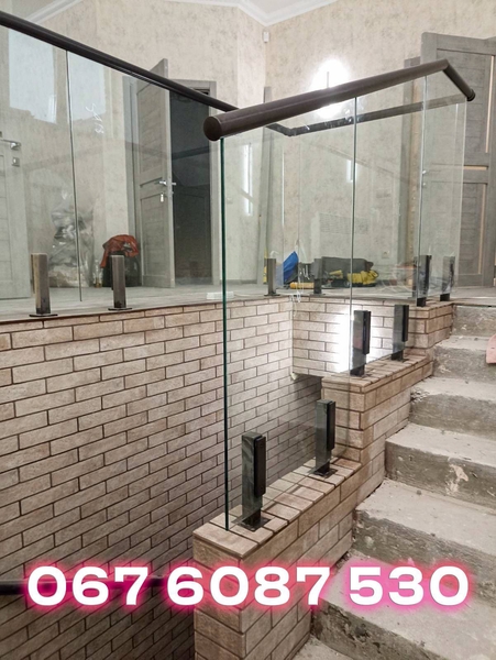 Алюминиевые перила установка и комплектующие, лестничные ограждения.  - <ro>Изображение</ro><ru>Изображение</ru> #9, <ru>Объявление</ru> #243843