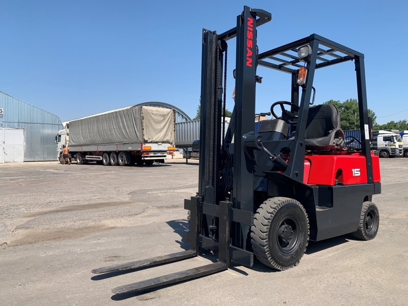 Вилочний навантажувач Nissan з 2-а дод. секцiями - <ro>Изображение</ro><ru>Изображение</ru> #6, <ru>Объявление</ru> #1727685