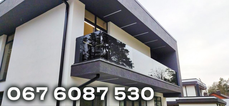 Стеклянные Ограждения балконов из алюминия  - <ro>Изображение</ro><ru>Изображение</ru> #8, <ru>Объявление</ru> #1545309