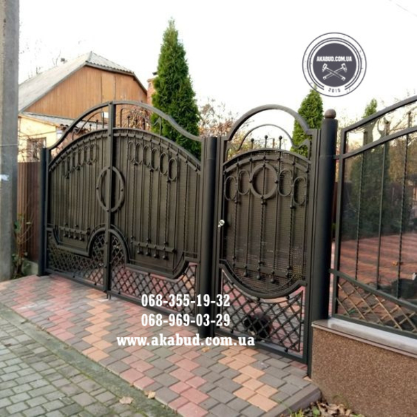 Ворота розпашні та ворота відкатні, навіси, балкони, паркани, козирки  Виготовим - <ro>Изображение</ro><ru>Изображение</ru> #3, <ru>Объявление</ru> #1739682