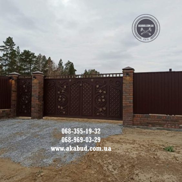 Ворота розпашні та ворота відкатні, навіси, балкони, паркани, козирки  Виготовим - <ro>Изображение</ro><ru>Изображение</ru> #5, <ru>Объявление</ru> #1739682