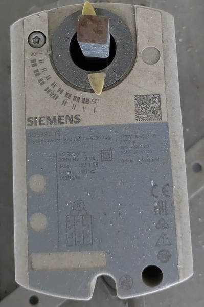 Продам б/у регулятор расхода воздуха с сервоприводом - <ro>Изображение</ro><ru>Изображение</ru> #3, <ru>Объявление</ru> #1741326