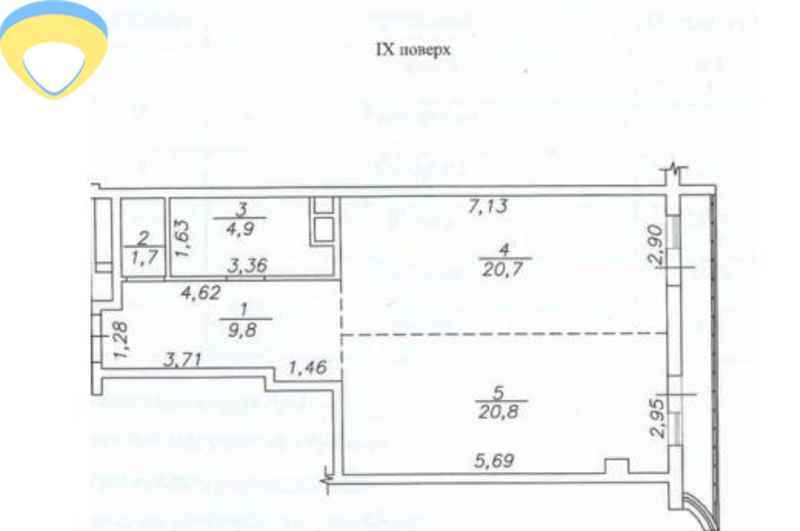 Продажа квартиры 1-комн., 59.3 кв. м., Березовая, Таирова, Киевский - <ro>Изображение</ro><ru>Изображение</ru> #4, <ru>Объявление</ru> #1743026