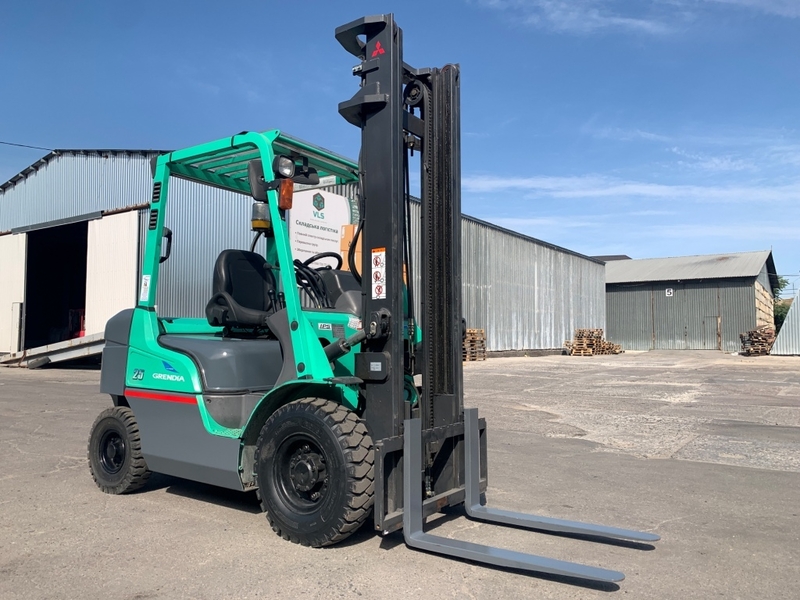 Вилочный автопогрузчик Mitsubishi с двумя дополнительными гидролиниями - <ro>Изображение</ro><ru>Изображение</ru> #5, <ru>Объявление</ru> #1744893