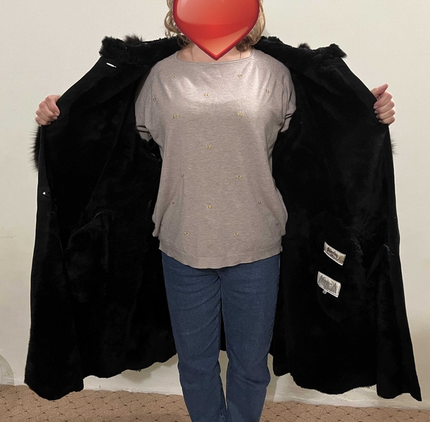 Дубленка женская 50 размера с капюшоном - <ro>Изображение</ro><ru>Изображение</ru> #5, <ru>Объявление</ru> #1746753
