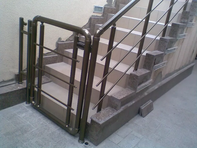 Алюминиевые перила установка и комплектующие, лестничные ограждения.  - <ro>Изображение</ro><ru>Изображение</ru> #10, <ru>Объявление</ru> #243843