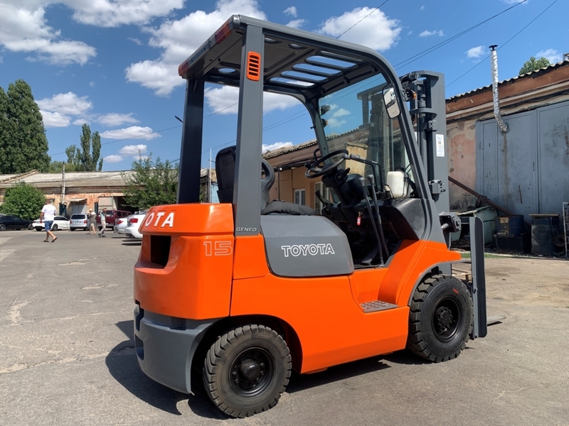 Вилковий автонавантажувач Toyota на 1.5 тонни. Модель: 7FGL15 - <ro>Изображение</ro><ru>Изображение</ru> #4, <ru>Объявление</ru> #1751133