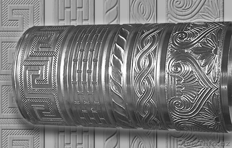 ВАЛЫ ТИСНЕНИЯ  С ГЛУБОКОЙ ЛАЗЕРНОЙ ГРАВИРОВКОЙ для любого материала - <ro>Изображение</ro><ru>Изображение</ru> #10, <ru>Объявление</ru> #1254345